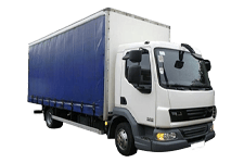 Van Rental Ashford - 7.5 Tonne Curtain Side Truck - Truck hire Ashford